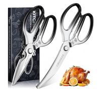 DRAGON RIOT Kitchen Scissors Set, 2 Pack Poultry Shears Dishwasher Safe