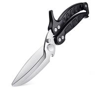 DRAGON RIOT Poultry Shears Heavy Duty, Black Kitchen Scissors