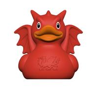Dragon Rubber Duck 9cm Novelty Bath Toy - Cute Fantasy Dragon Duck Character Floating Bath Toy with Soft Rubber Body, Fun Water Play Toy for Kids & Adults, Unique Dragon Souvenir Gift & Bathroom Decor