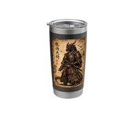 Dragon Samurai Art Japanese Vintage Stainless Steel Insulated Tumbler