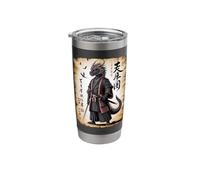 Dragon Samurai Art Japanese Vintage Stainless Steel Insulated Tumbler