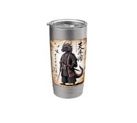 Dragon Samurai Art Japanese Vintage Stainless Steel Insulated Tumbler