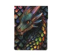 Dragon Scale Printed Laptop Sleeve Bag 13-Inch - Leather Laptop Sleeve Case Shockproof Protective Computer Cover Bag