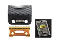 Dragon Scale Texture 440C Steel Diamond Like Coating M10 8148 8504 Hair Clipper Blade Rechargeable Clipper Replacement Head(1pc 808E Blade)
