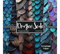 Dragon Scales Scrapbook Paper Vol 2: Double Sided Craft Paper for Gift Wrapping and Craft Projects, Scrapbooking Paper, DIY Junk Journaling and Card ... Dragon Skin Scales) Paper Size 8.5" x 8.5"