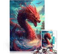Dragon Sea VI2000 Pieces Puzzles for Adults Family Game Stress Reliever Difficult Challenge is ideal as gifts for the whole family 70x100cm