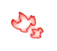 Dragon Shape Cutters | MINI/Small Plastic Cutter for Baking, Fondant, Clay, Pastry, Icing, Jewellery (3CM + 5CM)