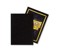 Dragon Shield 100 Count Standard Size Matte Deck Protector Sleeves (Matte Jet)
