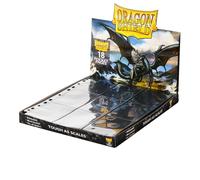 Dragon Shield 50Ct Box 18-Pocket Black Sideloading Pages (11-Holes)