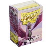 Dragon Shield ART11012 Standard Size Sleeves 100pk-Pink, Matte Pink
