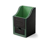Dragon Shield Black/Green Nest Box With Dice Tray (100)