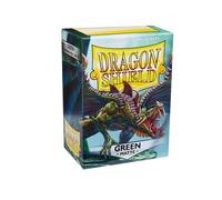 Dragon Shield AT-11004 Standard Size Matte Green (100 Sleeves)