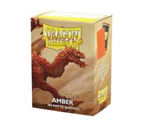 Dragon Shield AT-11059 Standard Size Matte Amber (100 Sleeves)