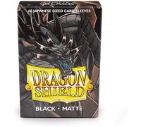 Dragon Shield AT-11102 Japanese Size Matte Black (60 Sleeves)