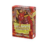 Dragon Shield Small Sleeves - Matte Crimson (60)