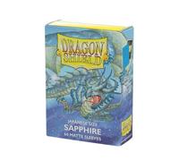 Dragon Shield AT-11128 Japanese Size Matte Sapphire (60 Sleeves)