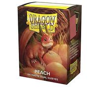 Dragon Shield Dual Matte Sleeves - Peach Piip (100)