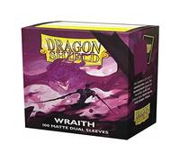 Dragon Shield AT-15056 Standard Size Dual Matte Wraith (100 Sleeves) (US IMPORT)