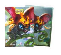 Dragon Shield Brushed Art Sleeves - The Burnbug (100)