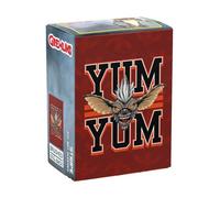 Dragon Shield | Brushed Art Sleeves | Gremlins Stripes | 100 CT - Smooth & Tough Premium TCG Sleeves | Compatible with Pokemon, Flesh & Blood, One Piece & Magic The Gathering