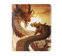 Dragon Shield Card Binder - Card Codex Zipster: Wood Snake 2025-360CT Sideloading Pages - Compatible with Pokemon, Yugioh, Magic The Gathering, MTG TCG OCG & Hockey Cards