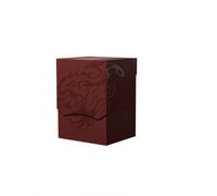 Dragon Shield Card Deck Box - Deck Shell: Blood Red/Black - Durable and Sturdy TCG, OCG Card Storage - Compatible with Pokemon Yugioh Commander and MTG Magic: The Gathering Cards
