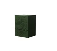Dragon Shield Card Deck Box - Deck Shell: Forest Green/Black - Durable and Sturdy TCG, OCG Card Storage - Compatible with Pokemon Yugioh Commander and MTG Magic: The Gathering Cards