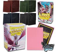 Dragon Shield Sleeves Matte Pink (100)