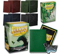 DRAGON SHIELD CARD SLEEVE DECK BOX COMBO SMALL STANDARD SLEEVES YUGIOH POKEMON