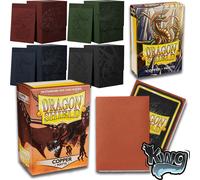 Arcane Tinmen ART11116 Dragon Shield-Matte Japanese Size Sleeves 60pk-Copper, Multicoloured
