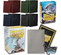 DRAGON SHIELD CARD SLEEVE DECK BOX COMBO SMALL STANDARD SLEEVES YUGIOH POKEMON