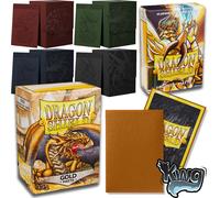 DRAGON SHIELD CARD SLEEVE DECK BOX COMBO SMALL STANDARD SLEEVES YUGIOH POKEMON