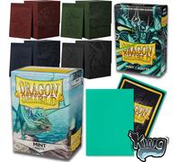 DRAGON SHIELD CARD SLEEVE DECK BOX COMBO SMALL STANDARD SLEEVES YUGIOH POKEMON