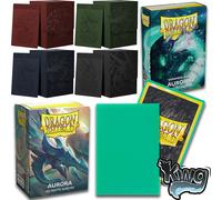 Arcane Tinmen - Sleeves Matte Japanese Dragon Shield: Japanese Carpet-Player's Choice: Aurora (60), AT-11158, Silver