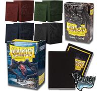 Arcane Tinmen Dragon Shield Standard Matte Black Sleeves (100)