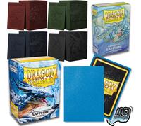 Dragon Shield | Standard Size Card Matte Sleeves | 100 CT - Smooth & Tough Premium TCG Sleeves - Compatible with Pokemon, Flesh & Blood, One Piece & Magic the Gathering | Sapphire Matte