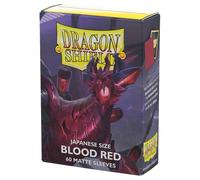 Dragon Shield Small Sleeves - Matte Blood Red (60)