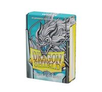 Dragon Shield - Classic Sleeves - Japanese Size | 60 CT - Smooth & Tough Premium TCG Sleeves - Compatible with Yu-Gi-Oh, Naruto, Cardfight & Vanguard | White