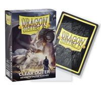 Dragon Shield Standard Outer Sleeves - Matte Clear (100 Sleeves)