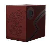 Dragon Shield Double Shell - Blood Red/Black
