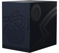 DRAGON SHIELD DOUBLE SHELL BOX - BLUE/BLACK