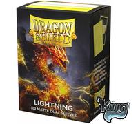 Dragon Shield Dual Matte Sleeves - Lightning 'Ailia' (100)