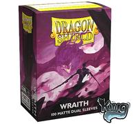 Dragon Shield Dual Matte Sleeves - Wraith 'Alaric, Chaos Wraith' (100)