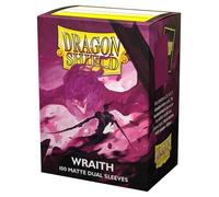 Dragon Shield Dual Matte Wraith Alaric Chaos Wraith Card Sleeves 100 Packs