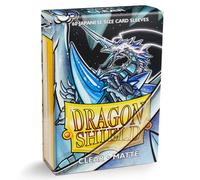 Dragon Shield Durable Japanese Clear Front Matte Card Sleeves Box of 60 Pieces