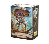 Dragon Shield | Flesh & Blood Art Sleeves | 100 CT - Smooth & Tough Premium TCG Sleeves | Compatible with Pokemon, One Piece & Magic the Gathering | Puffin, Hightail