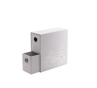 Dragon Shield Fortress | TCG Collection Storage | 2-Card Drawers Vertical - White