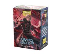 Dragon Shield | Grand Archive Matte Art Sleeves | 100 CT - Smooth & Tough Premium TCG Sleeves | Compatible with Pokemon, One Piece & Magic the Gathering | Dante, Hemomancer