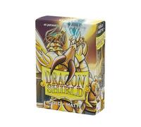 Dragon Shield | Japanese Size Card Matte Sleeves | 60 CT - Smooth & Tough Premium TCG Sleeves - Compatible with Yu-Gi-Oh, Naruto, Cardfight & Vanguard | Gold