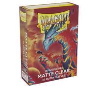 Dragon Shield Japanese Size Matte Clear Outer Sleeves - Clear Cosmere (60)